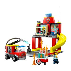 Lego City Fire Station and Fire Engine 60375